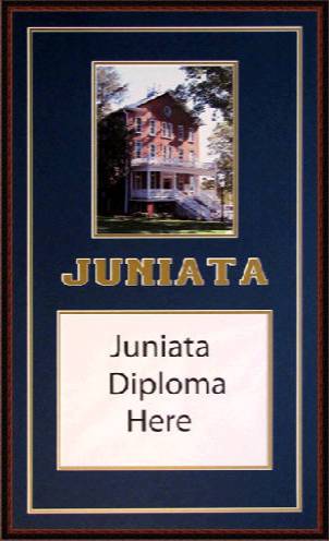 Juniata College Diploma Frame